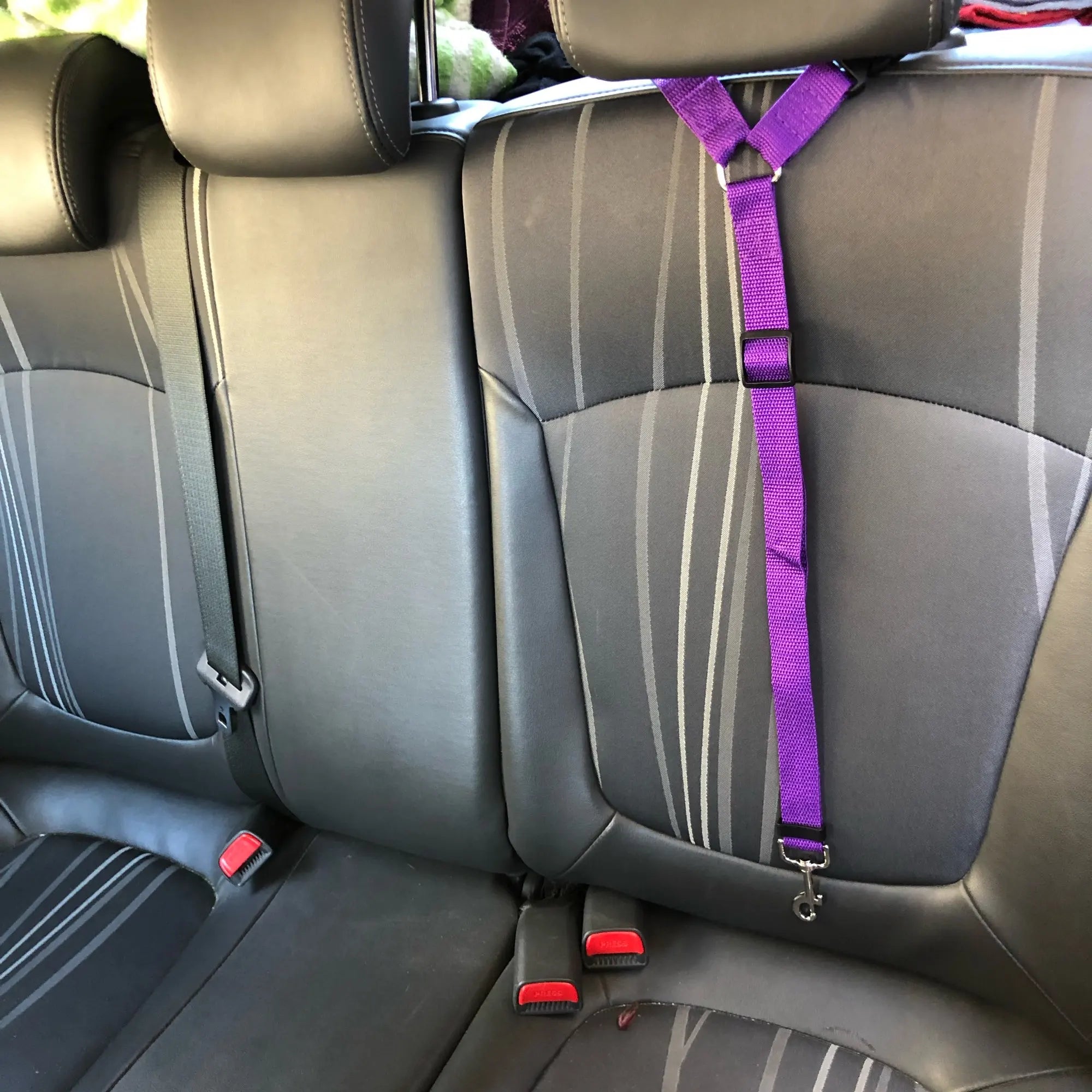 SOLID PET CAR SEAT LEASH BELT