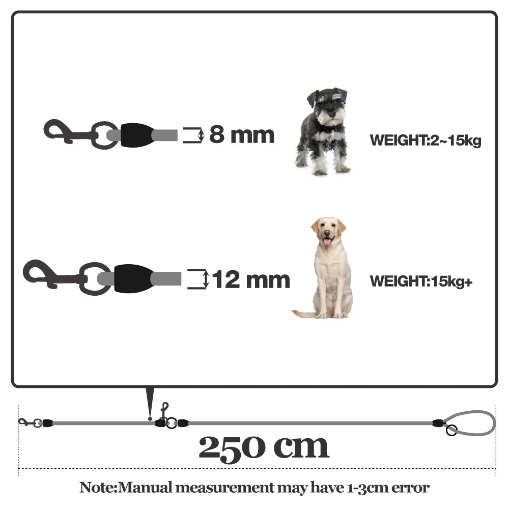 Pet Dogs Chain Traction Rope