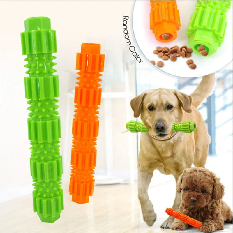 RUBBER DOG CHEW TOOTHBRUSH TOY