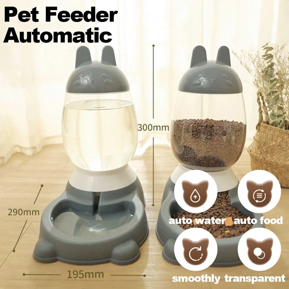 Pet Automatic Feeder Water Dispenser